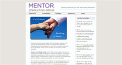 Desktop Screenshot of mentorconsultinggroup.com